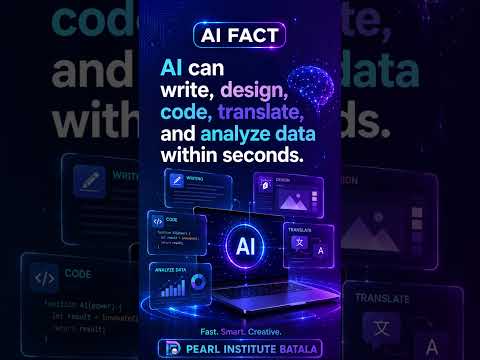 Preview for AI Facts Every Student Should Know | PEARL INSTITUTE BATALA