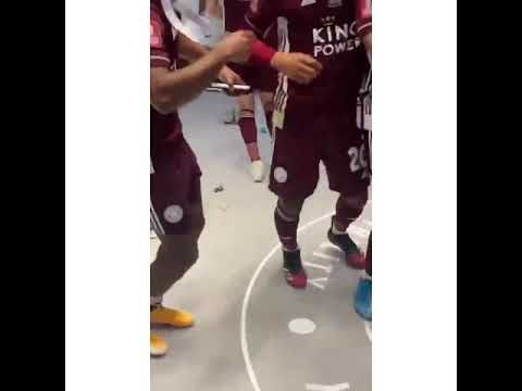 Leicester City Players Dancing To Over The Moon By Dr Sid After Winning FA Cup