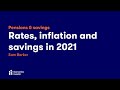 Outlook for UK interest rates, inflation and savings in 2021