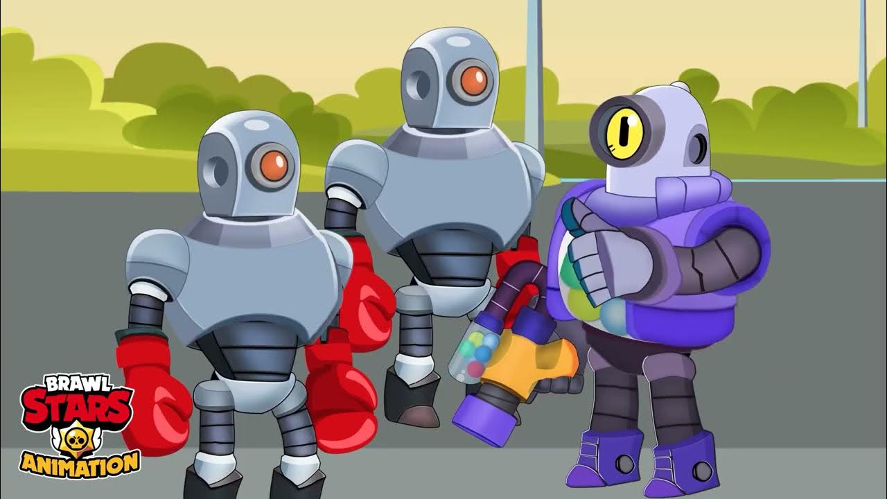 Босс из бравл старс. Mecha bo brawl stars. Robo brawl. Браво старс робот. Робоспайк brawl stars.