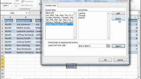 Excel 2010 Tutorial Custom Sort Order Microsoft Training Lesson 24.2