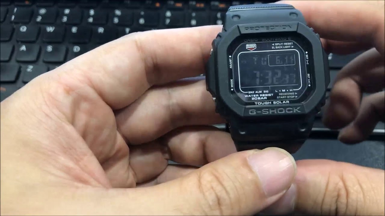 Short Review on the Casio G Shock GW M5610BC 1JF JDM Multi Band 6 with  Bracelet by Watch Hobby