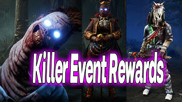 Dead By Daylight All 2024 Killer Bone Chill Event Rewards