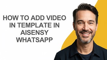 How to Add Video In Template In Aisensy Whatsapp - KevinHowTo