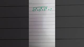 Nice Square Root Math Simplification