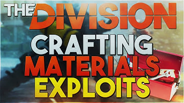 The Division: Fastest Way To Gather Crafting Materials [EXPLOIT]