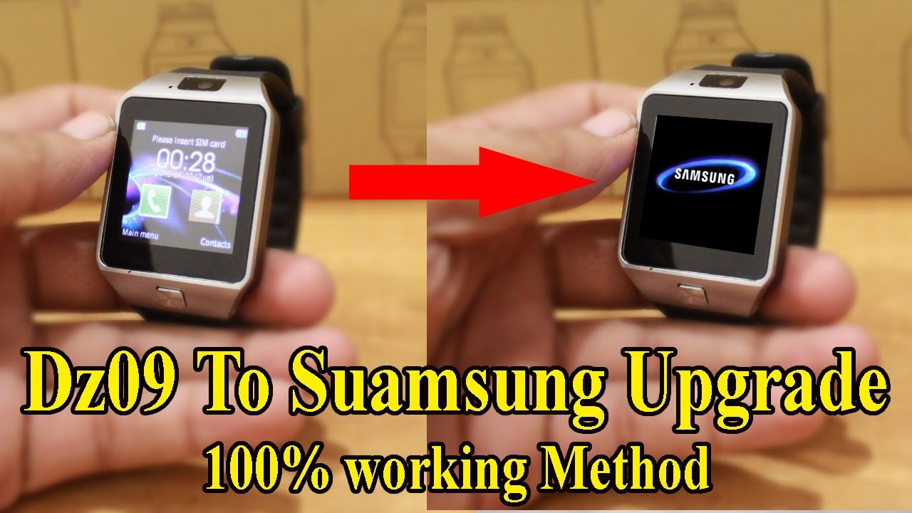 dz09 smartwatch update firmware download