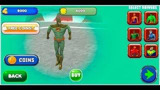 Super Hero Bumper Cars Crash Course (BATMAN) Android Gameplay #3 screenshot 5