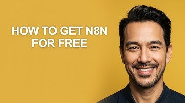 How to Get N8n for Free - KevinHowTo