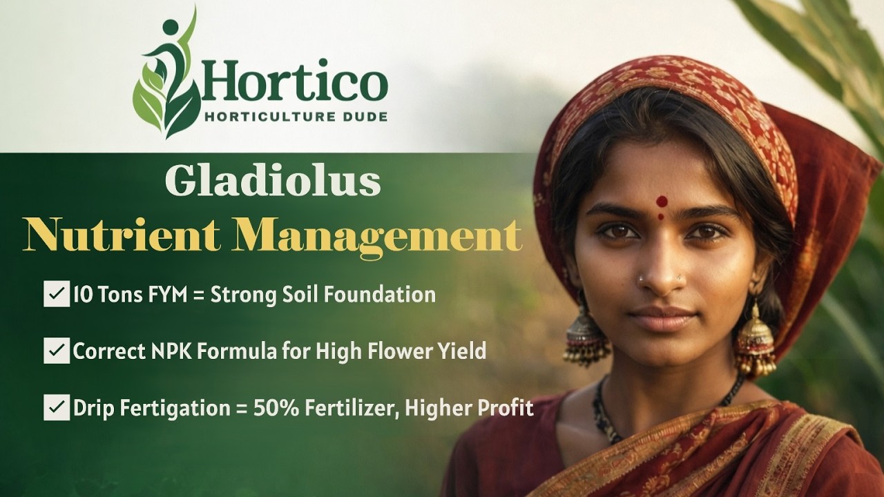 Gladiolus Nutrient Requirements for the Plant | 