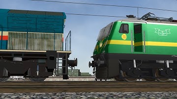 WAG 9 Failed 😱😱 || indian railway in MSTS OPEN RAIL ||