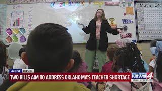 Two bills aim to address Oklahoma's teacher shortage