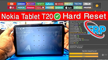 Nokia T20(TA-1392)( TA-1394)( TA-1397)Screen Lock & FRP Bypass Unlock Tool Google Account  Bypass