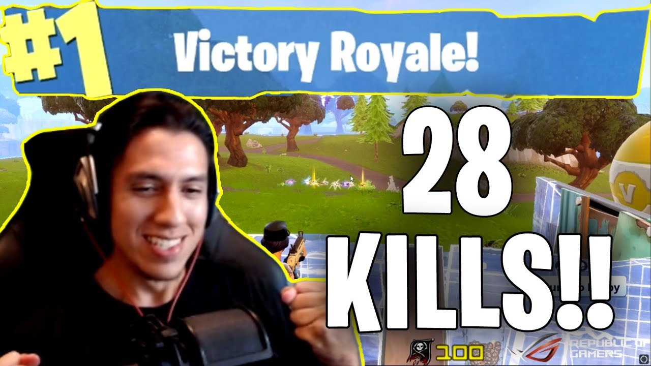 grimmmz 28 kill win in fortnite fortnite gameplay - grimmmz fortnite quit