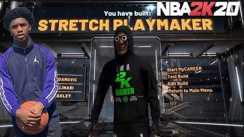 MY STRETCH PLAYMAKER BUILD IS A DEMIGOD! MOST OP BUILD IN NBA2K20😱!