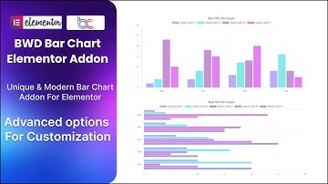 BWD Bar Chart Elementor addon tutorial