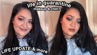 a get ready with me in quarantine