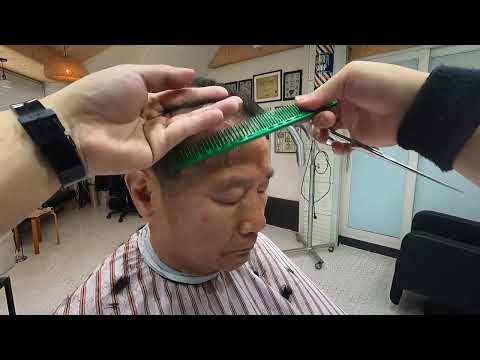 💈Barbershop ASMR  | 남성 커트 | 뒷면도 | 이발소 커트 | 한국 이발소  | Haircut | Men's Haircut |  No Talking