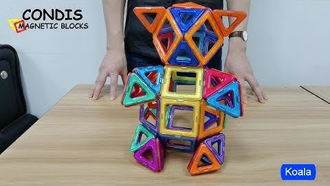 Condis Magnetic Blocks (Magnetische Bausteine) Models- Koala