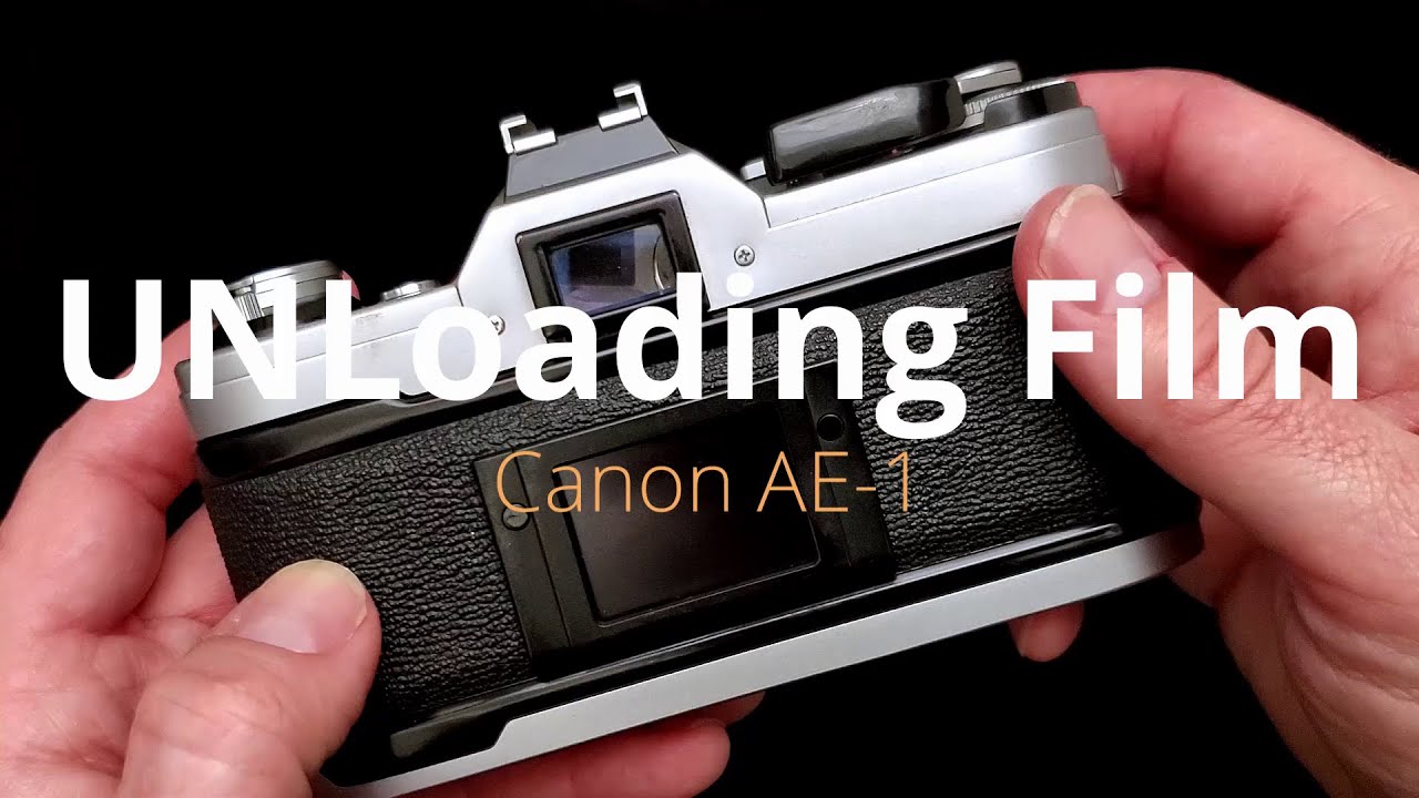 How To Unload Film From A Canon Ae-1 Film Camera