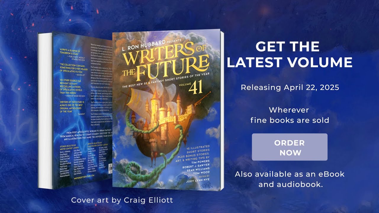 Writers of the Future Volume 41 trade paperback | Galaxy Press