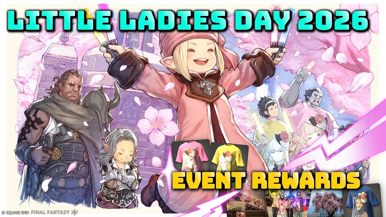 FFXIV: Little Ladies Day 2026 Event Rewards!