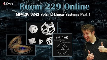 MFM2P Unit 3 Activity 2: Solving Linear Systems Part 1