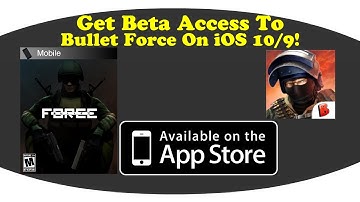 How To Get Bullet Force On iOS 10/9! NO PC/JB! FREE!