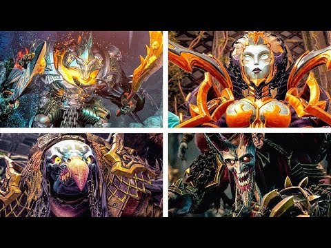 Видео: Darksiders 3 Все Боссы + Концовка + Сцена после титров