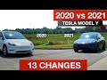 Tesla Model Y - 13 Things That Have Changed (2020 vs 2021)