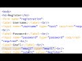 How to Create a Registration and Login Page In Dreamweaver CS6