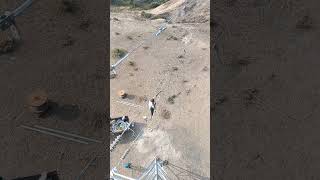 66Kv Insulator Replacement Tension Tower