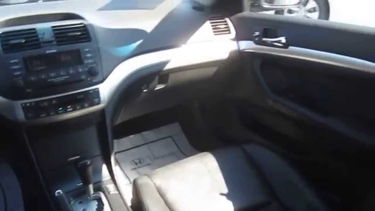 2005 Acura Tsx Blk Black Stock B2742 Interior Youtube