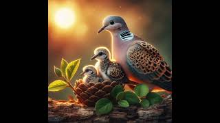 Turtle-doves fun fact #migratorybirds #6daystogo #birdlearning #symbolofpeace