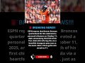 🏈BO NIX CELEBRATES BIRTH OF FIRST CHILD AS BRONCOS STAY HOT! #news #sports #nfl #shorts