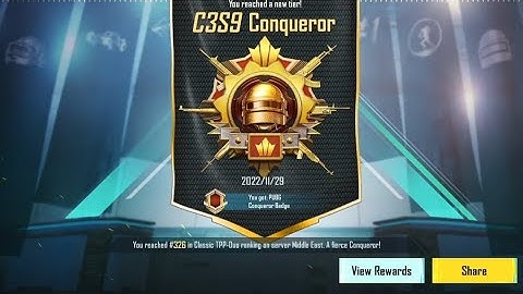 C3S9 Conquerored ❤💯✌#pubg #conqueror #pubgmobile #rankpush #top500 #wtsappstatus #pubgstatus #utube