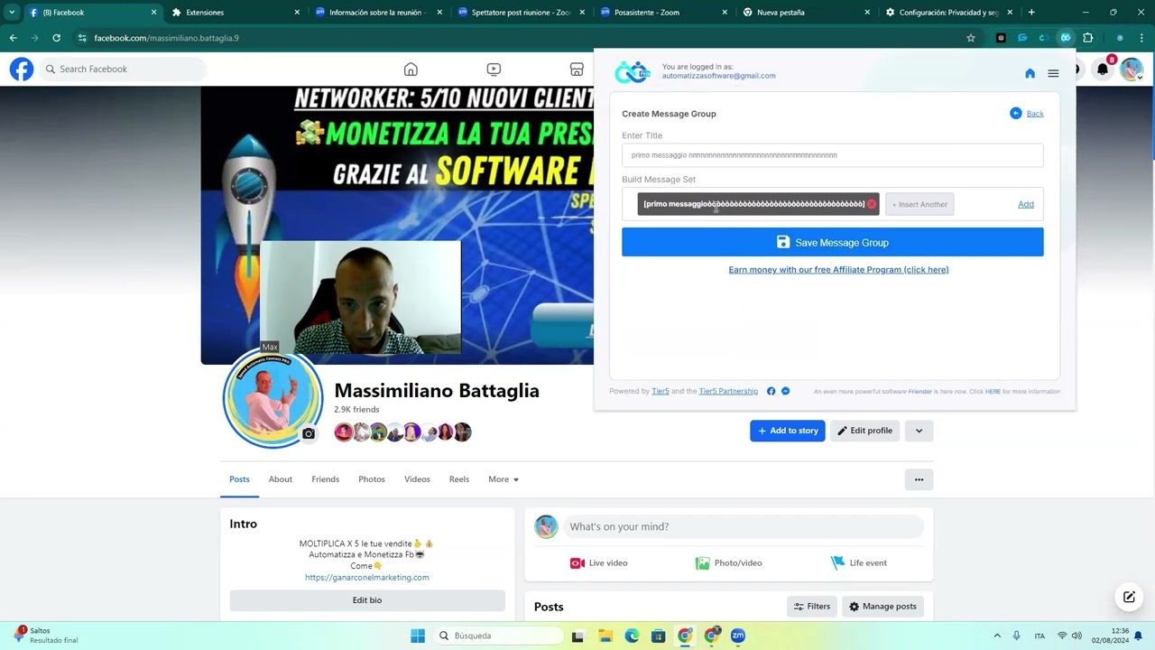 Friend Connector Pro Tutorial Messaggi