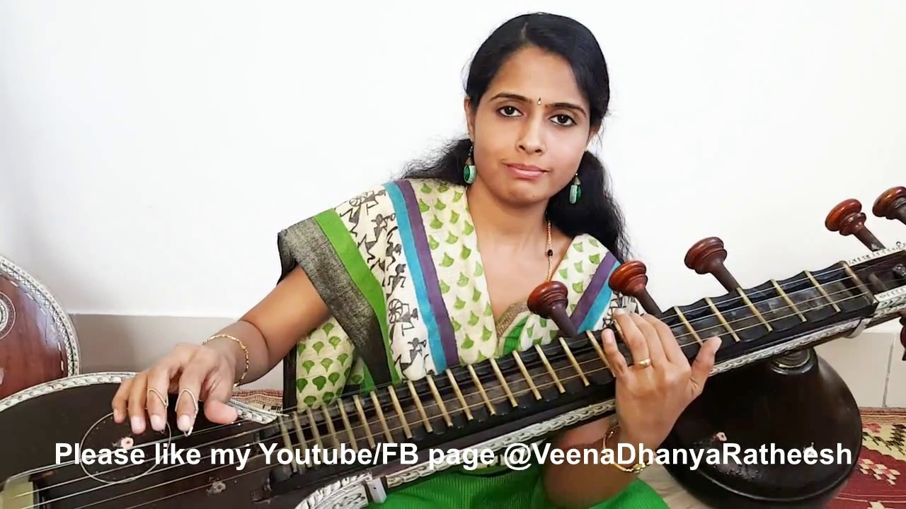 Kanne Kalaimane | Surmai Akhiyon mein | Kamal Haasan | Veena Cover | DhanyaRatheesh
