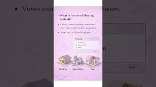 the use of phasing in Revit #civil #construction #revit #design #drawing