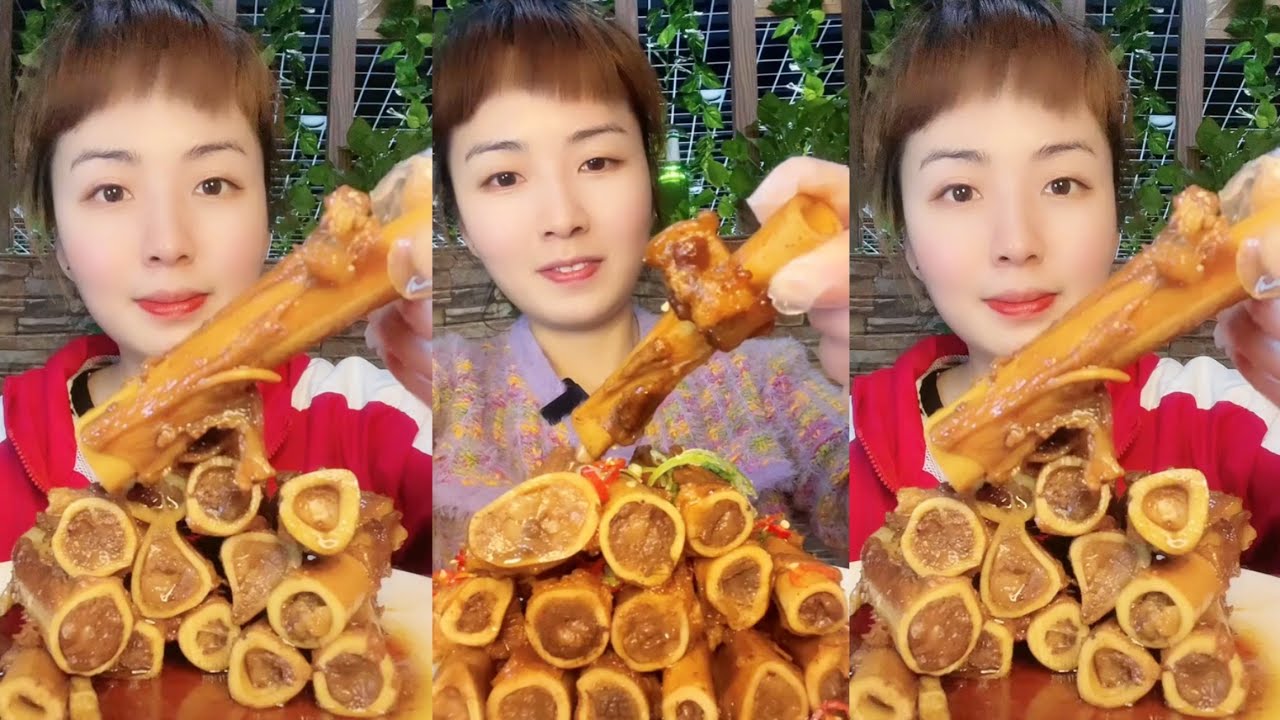 Satisfying Spicy Bone Marrow Mukbang!