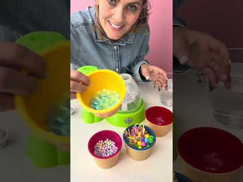 Making an Ice Cream Squishy with the Doctor Squish Squishy Maker! 🍦✨