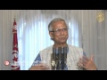 لقاء عالم الإقتصاد والحائز على جائزة نوبل محمد يونس