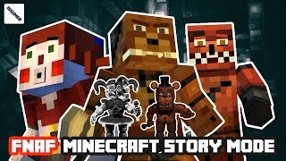 FNAF Freddy Teamed Up with Circus Baby, Clearing Animatronics! Minecraft Story Mode