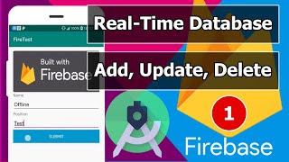 Store Firebase Realtime Database in Android Studio 2021 | Firebase Android CRUD Operation