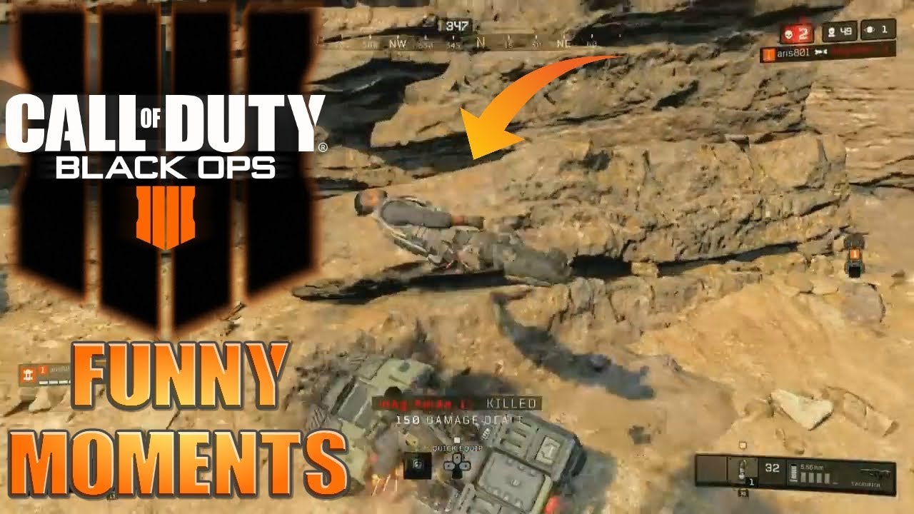 BLACKOUT FAILS/FUNNY MOMENTS! #1 (Black Ops 4)