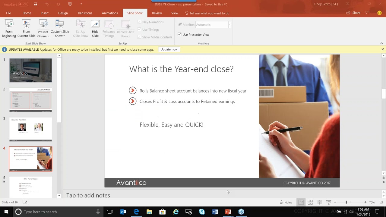 How to prepare your financial statement and Year End Close in Microsoft Dynamics 365 and AX