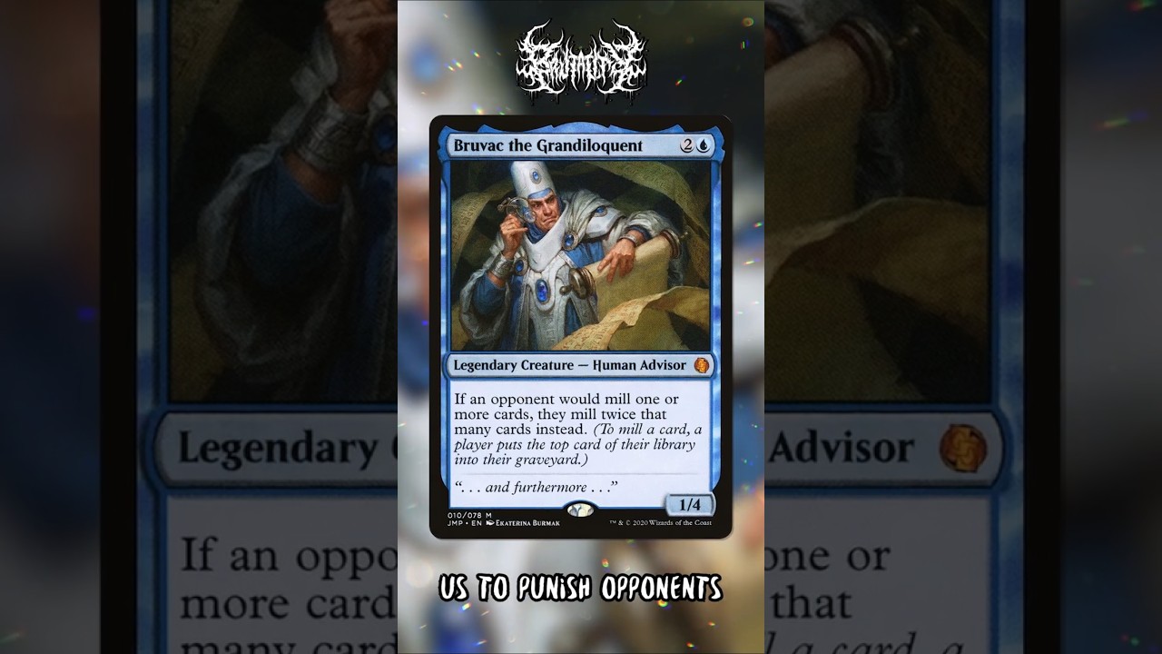 Bruvac the Grandiloquent Quick Tech | Magic: The Gathering #EDH - YouTube