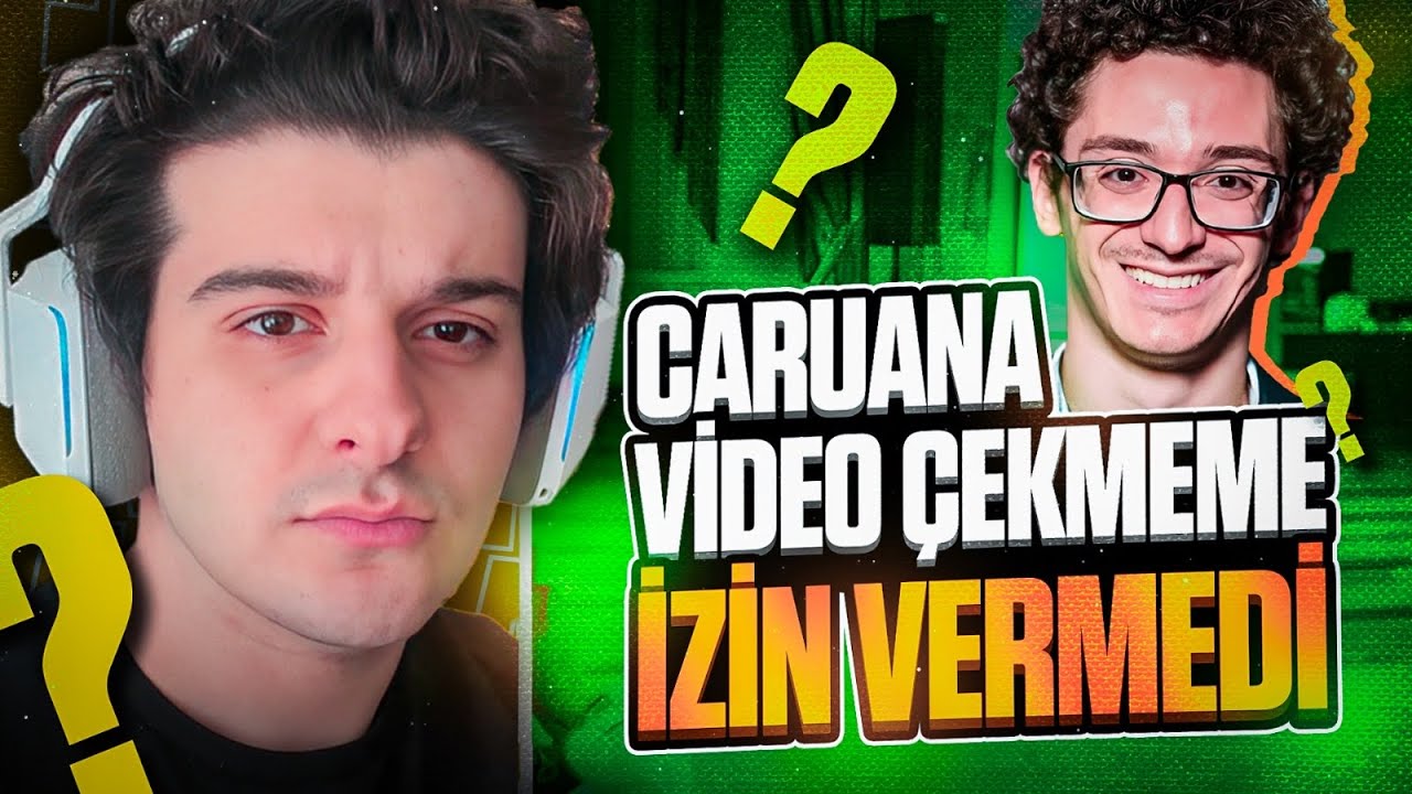 Fabiano Caruana Videomu Sabote Etti! Anlatarak Oynuyoruz Videosu Çekerken İnanılmaz Bir Şey Oldu!