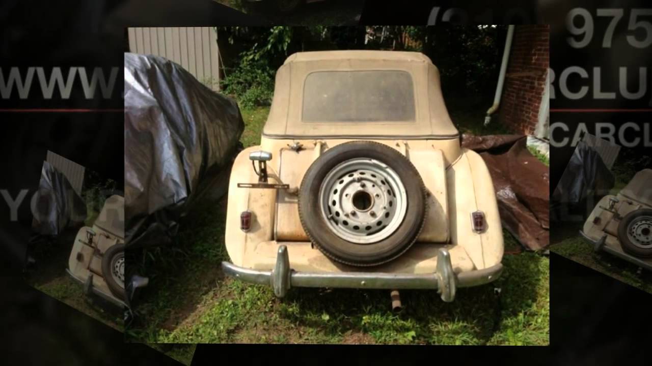 1952 MG TD For Sale!