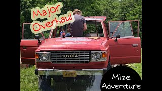 Recovering an Iconic 1983 FJ60 Toyota Land Cruiser From California PT2: Serious Transformation